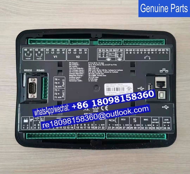 DSE Deep Sea Electronics DSE8660 MKII Auto Transfer Switch Mains Utility Control DSE 8660