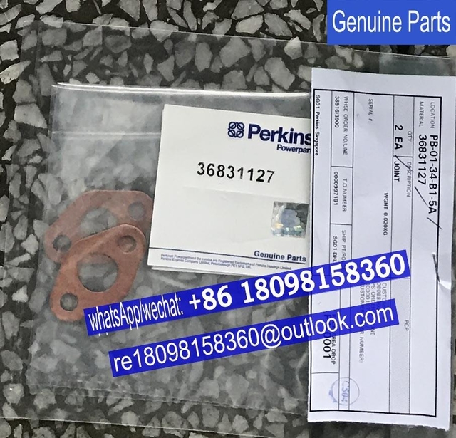 36831127 genine Perkins joint gasket/ original diesel engine parts