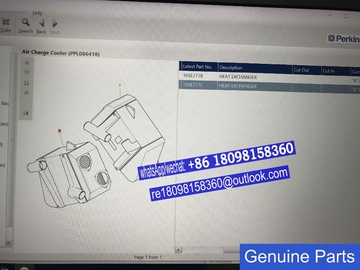 16SE777C 16SE777B  Perkins Oil Cooler for 4016-61TRG gas generator parts
