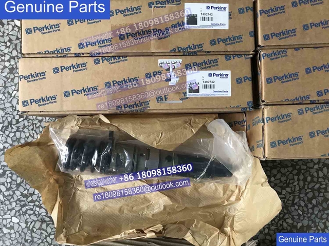 T402742 genuine Perkins injector for 4006 4008 Perkins Dorman FG Wilson generator parts 838/33 838/34 858/12