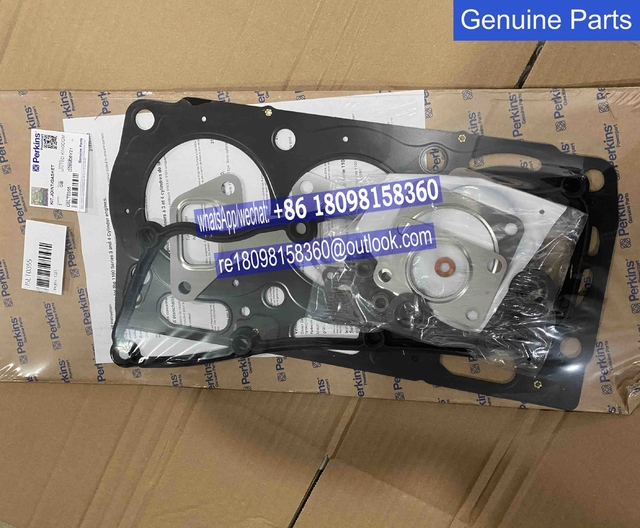 U5LT0355 U5LT0356 U5LT0344 genuine Perkins Top Gasket Kit engine part