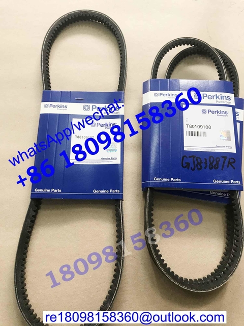 Perkins BELT 2614B658 2614B655 T80109107 T80109109  genuine/original engine parts