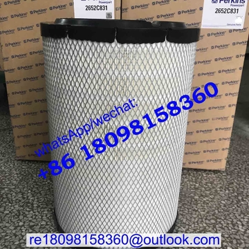 filters 2652C831/2652C832 for perkins engine 1106A-70TA /1306 Genuine Perkins engine parts