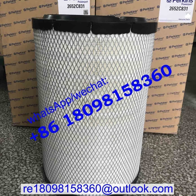 filters 2652C831/2652C832 for perkins engine 1106A-70TA /1306 Genuine Perkins engine parts