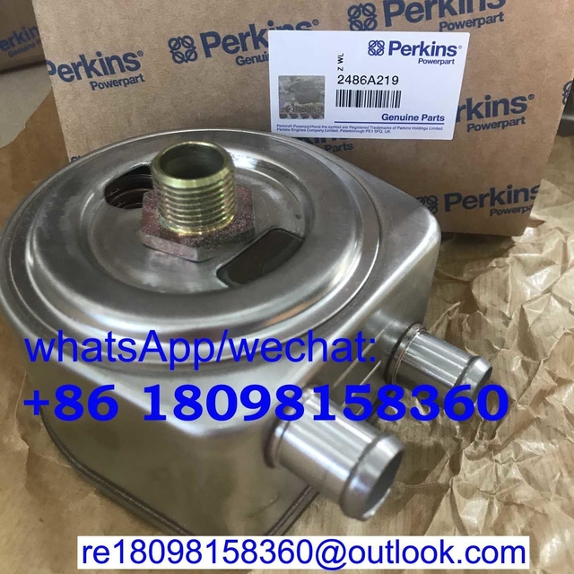 2486A219 Genuine Perkins Oil Cooler diesel/gas Engine Spare Parts